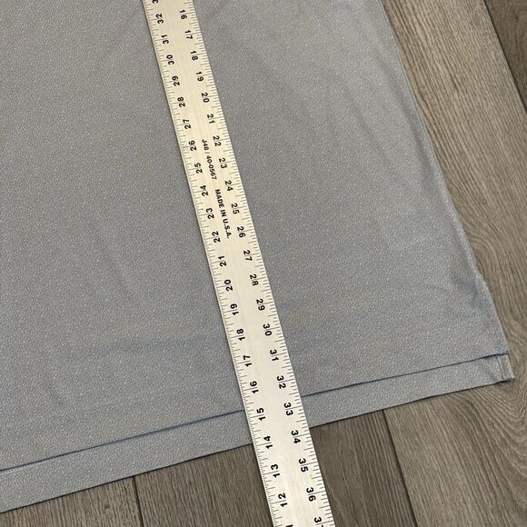 Footjoy Golf Polo Shirt Mens XL Gray Geometric All Over Print Pattern Preppy - Picture 4 of 7